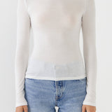 ENDLESS ROSE - Turtle neck Long Sleeve Knit Top - TOPS available at Objectrare