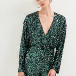 ENDLESS ROSE - Sequin Romper - ROMPERS available at Objectrare