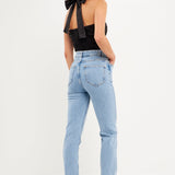 Halter Loop Ruched Top