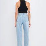 Cross Haltered Soft Rib Knit Tank