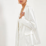 Satin Blazer