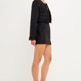 Cropped Tweed Jacket