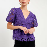 Crochet Lace Top