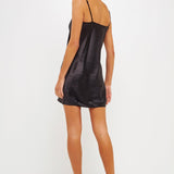 Satin Slip Mini Dress