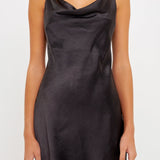 Satin Slip Mini Dress
