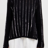 Sequin Knit Sweater