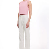 ENDLESS ROSE - Trim Detail Knit Tank Top - CAMI TOPS & TANK available at Objectrare