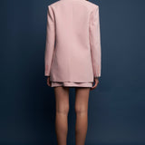 One Button Down Boxy Blazer