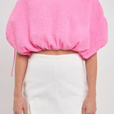 Voluminous Cropped Top