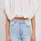 Voluminous Cropped Top