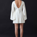 Bell-Sleeve Mini Dress