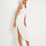 Asymmetrical Jersey Dress