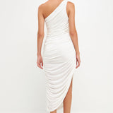 Asymmetrical Jersey Dress