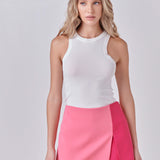 Colorblock Skort