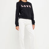 Beaded Sweatshirt