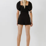 ENDLESS ROSE - Heart Neckline Romper - ROMPERS available at Objectrare