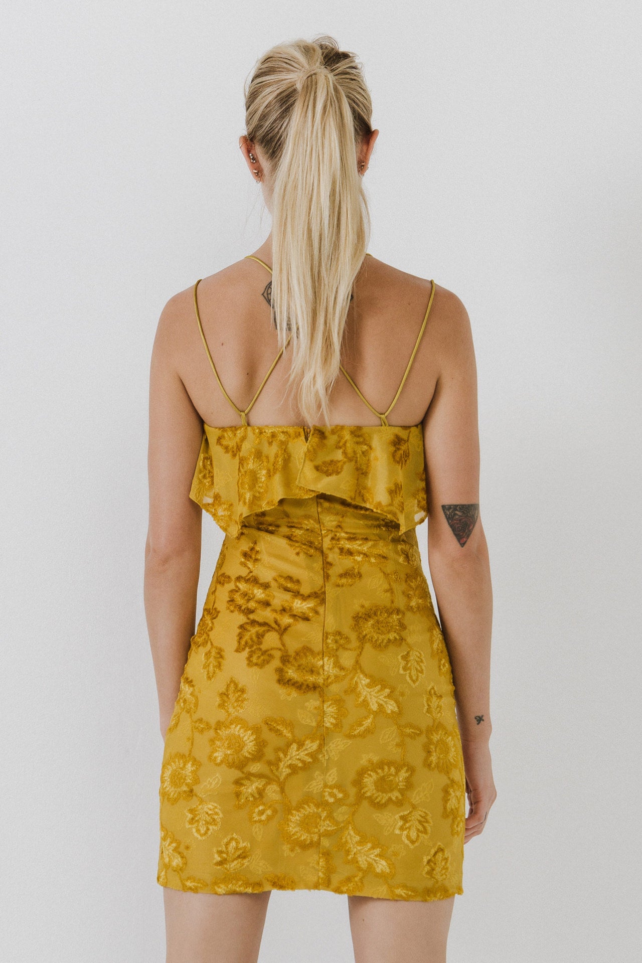 ENDLESS ROSE - Jacquard Bodycon Dress - DRESSES available at Objectrare