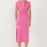 Side Slit Detailed Knit Midi Skirt