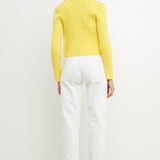 Knit Cropped Lounge Cardigan