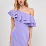 One Shoulder Mini Dress