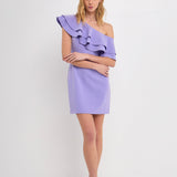 One Shoulder Mini Dress