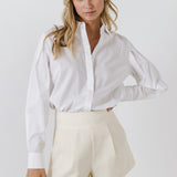 Waist Band Detail Shorts