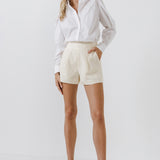 Waist Band Detail Shorts