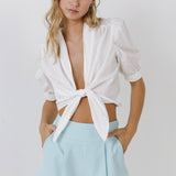 Waist Band Detail Shorts
