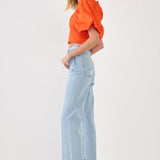 Schrunchie Back Tied Top