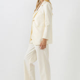 Oversized Single Breasted Blazer