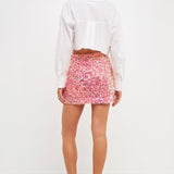 Sequin Mini Skirt