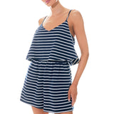 Stripe Knit Romper