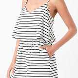 Stripe Knit Romper