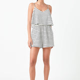 Stripe Knit Romper