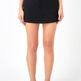 Low Waisted Mini Skort