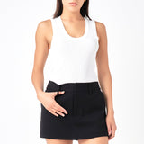 Low Waisted Mini Skort