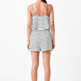 Stripe Knit Romper