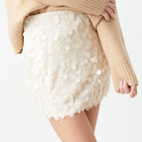 Sequin Mini Skirt