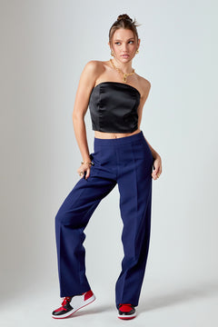 Zip up Suit Trousers