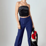 Zip up Suit Trousers