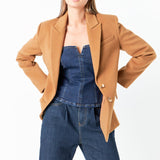 Single Breasted Oversized Blazer