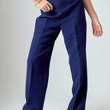 Zip up Suit Trousers