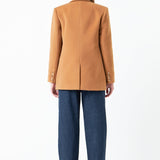 Single Breasted Oversized Blazer
