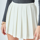 Pleated Mini Skort