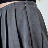 Pleated Mini Skort