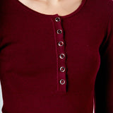Shoulder Pad Knit Top