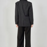 Linen Oversized Blazer