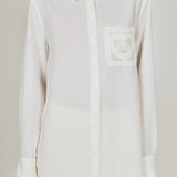 Net Pocket Button Up Shirt