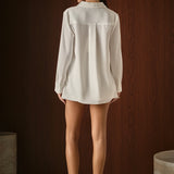 Net Pocket Button Up Shirt