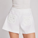 Net Pocket A-Line Shorts